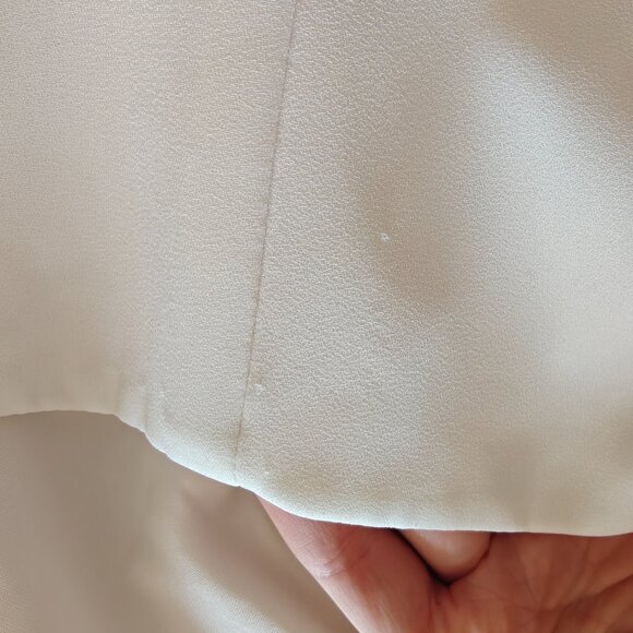 Galina David's Bridal Ivory Sleeveless Wedding Dress Gown 12 - Picture 13 of 16